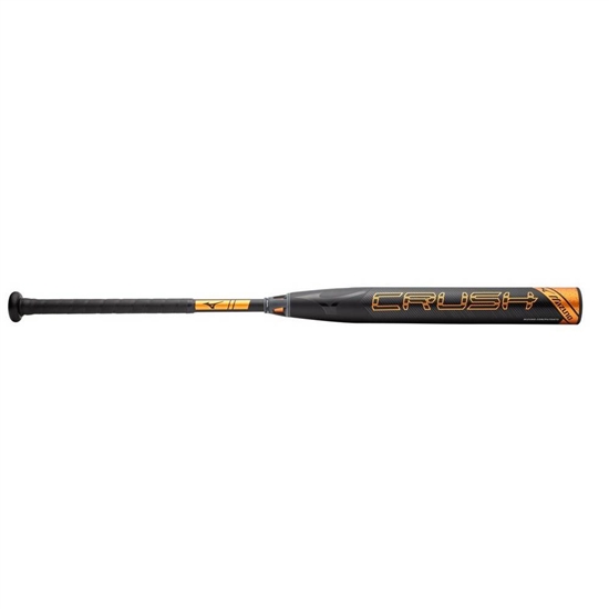 Bat Mizuno 2021 CRUSH-END LOAD ASA Slow Pitch Panske Čierne / Oranžové | 6519782-DJ