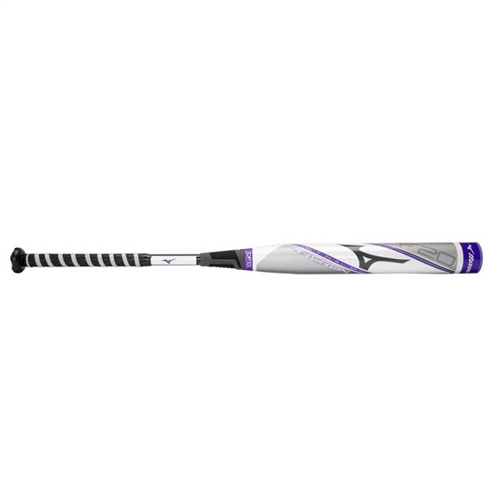 Bat Mizuno F20-pwr Crbn Fastpitch Softball (-9) Damske Biele / Nachový | 0613927-IT