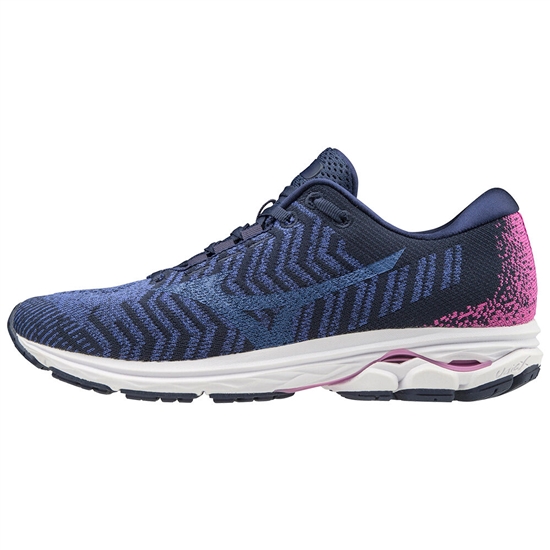 Bezecke Topanky Mizuno WAVE RIDER WAVEKNIT3 Damske Modre / Ruzove | 7354916-SN