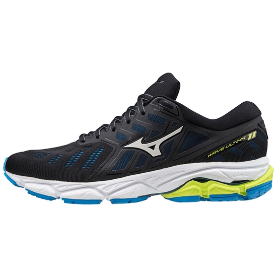 Bezecke Topanky Mizuno WAVE ULTIMA 11 Panske Čierne / Biele / Modre | 1347986-FO