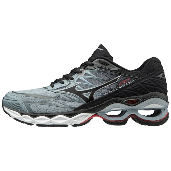 Bezecke Topanky Mizuno Wave Creation 20 Panske Siva / Čierne | 5341780-OQ