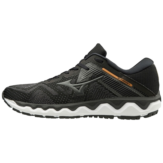 Bezecke Topanky Mizuno Wave Horizon 4 Panske Čierne / Siva | 0397462-LU