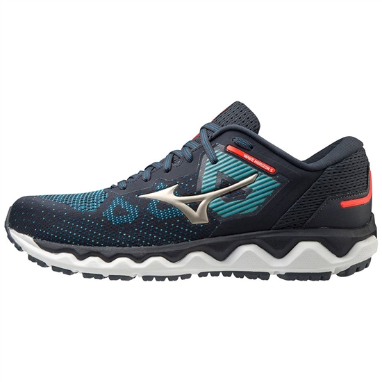 Bezecke Topanky Mizuno Wave Horizon 5 Panske Čierne / Modre | 3901467-LH