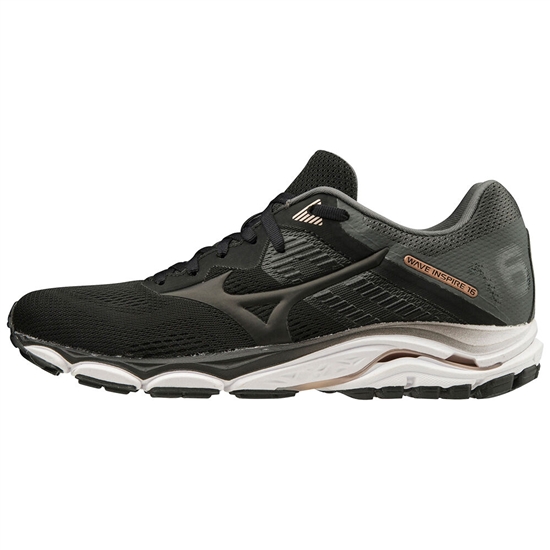 Bezecke Topanky Mizuno Wave Inspire 16 Damske Čierne / Siva | 4789031-LM