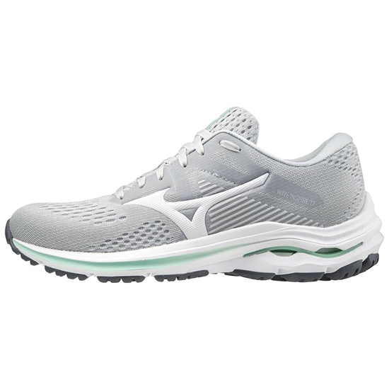 Bezecke Topanky Mizuno Wave Inspire 17 D Wide Damske Siva / Biele | 0975261-DM