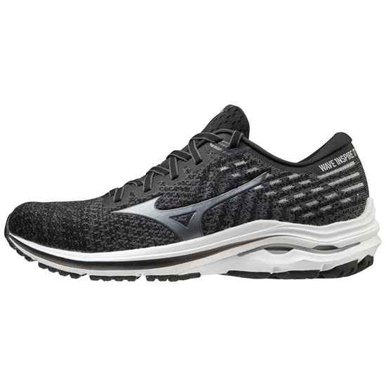 Bezecke Topanky Mizuno Wave Inspire 17 WAVEKNIT Panske Čierne | 1453728-DH