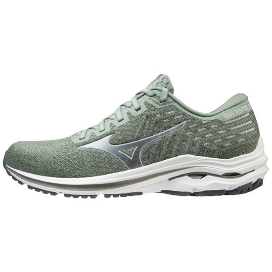 Bezecke Topanky Mizuno Wave Inspire 17 WAVEKNIT Panske Zelene | 9258370-NZ