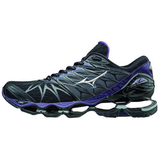 Bezecke Topanky Mizuno Wave Prophecy 7 Damske Čierne / Strieborne | 1079328-OG