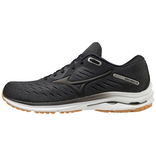 Bezecke Topanky Mizuno Wave Rider 24 2E Panske Siva / Čierne | 5790861-GV