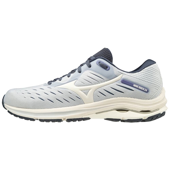 Bezecke Topanky Mizuno Wave Rider 24 D Wide Damske Biele / Nachový | 8751342-AO