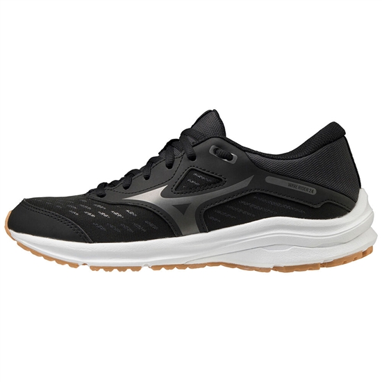 Bezecke Topanky Mizuno Wave Rider 24 Panske Čierne / Siva | 1594267-VQ