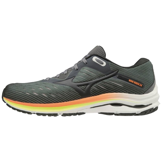 Bezecke Topanky Mizuno Wave Rider 24 Panske Tmavo Zelene | 9350712-QO