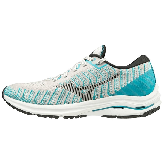 Bezecke Topanky Mizuno Wave Rider 24 WAVEKNIT Damske Biele / Modre | 0129736-OR