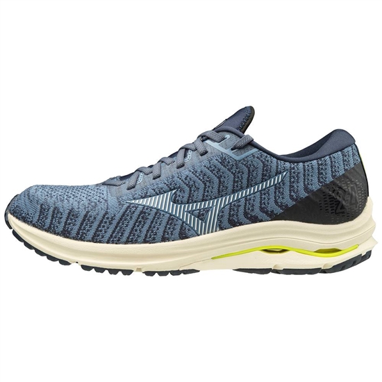 Bezecke Topanky Mizuno Wave Rider 24 WAVEKNIT Panske Svetlo Modre | 4035687-LM