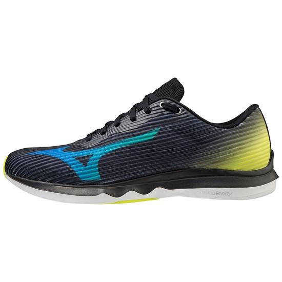 Bezecke Topanky Mizuno Wave Shadow 4 Damske Čierne / Modre / Žlté | 9726158-UC