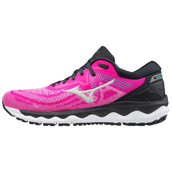 Bezecke Topanky Mizuno Wave Sky 4 Damske Ruzove | 1765092-OW