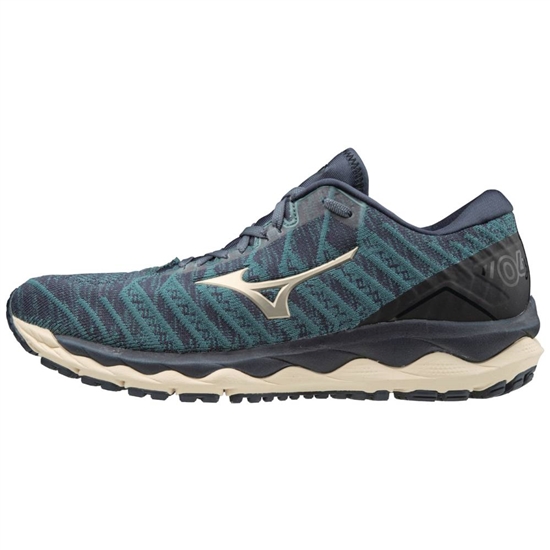 Bezecke Topanky Mizuno Wave Sky 4 WAVEKNIT Panske Indigo | 7435618-RV