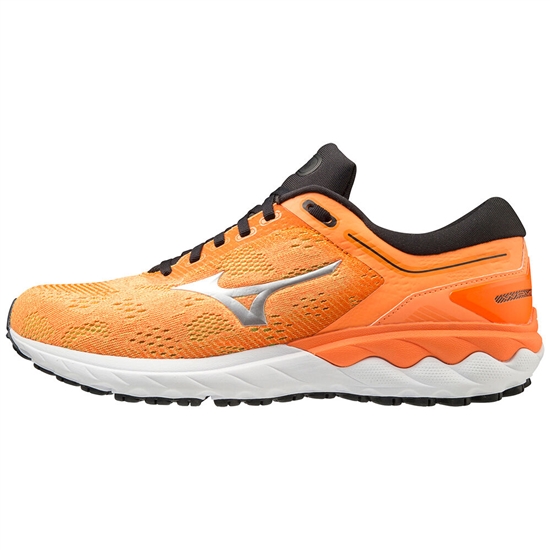 Bezecke Topanky Mizuno Wave Skyrise Panske Oranžové / Čierne | 0495186-RV