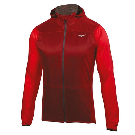 Bundy Mizuno Breath Thermo Hoody Panske Červené | 0193257-DB