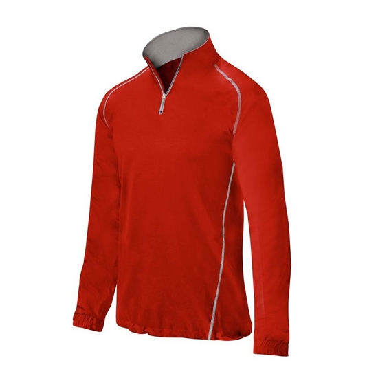 Bundy Mizuno Comp 1/4 Zip Batting Panske Červené | 1940836-EY