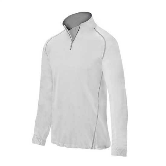 Bundy Mizuno Comp 1/4 Zip Batting Panske Biele | 6045873-JM