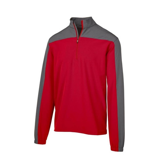 Bundy Mizuno Comp Long Sleeve Batting Panske Červené | 3587061-VD