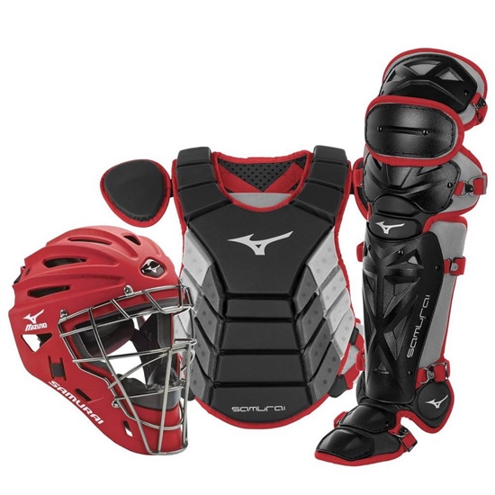 Catchers Gear Mizuno Samurai Adult 15" Baseball Boxed Set Panske Čierne | 3795461-HY