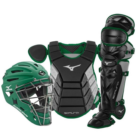 Catchers Gear Mizuno Samurai Adult 15" Baseball Boxed Set Panske Čierne | 9465783-AW