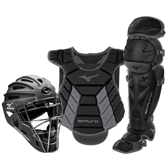 Catchers Gear Mizuno Samurai Boxed Set 14-15" Damske Čierne / Siva | 5948263-EO