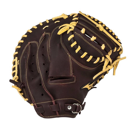 Catchers Mitt Mizuno Franchise Series Baseball Catchers Mitt 33.5" Panske Káva / Strieborne | 58670