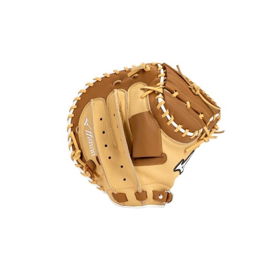 Catchers Mitt Mizuno Franchise Series Baseball Catchers Mitt 33.5" Panske Hnede | 6745302-DU