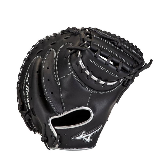 Catchers Mitt Mizuno MVP Prime SE Baseball Catchers Mitt 34" Panske Čierne / Strieborne | 5237916-S