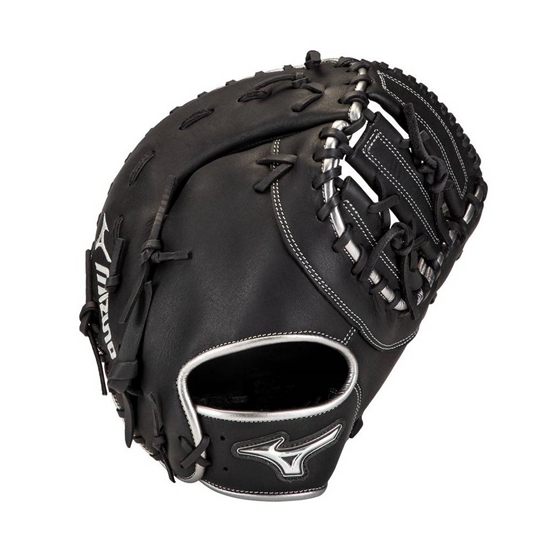 Catchers Mitt Mizuno MVP Prime SE Baseball First Base Catchers Mitt 12.5" Damske Čierne / Strieborne