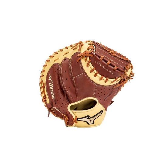 Catchers Mitt Mizuno Prime Elite Baseball Catchers Mitt 33.5" Panske Hnede | 5407631-UD