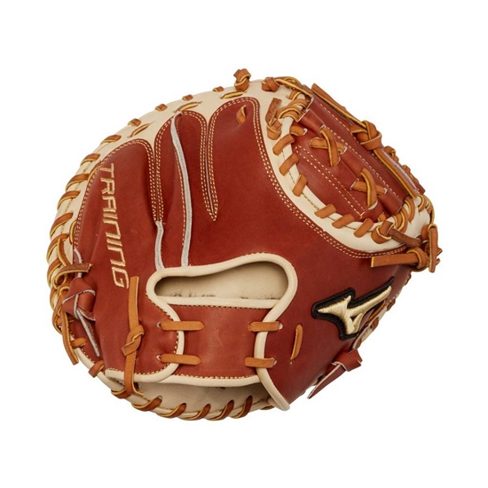 Catchers Mitt Mizuno Pro Select Baseball Training Catchers Mitt 31" Panske Hnede | 9123645-OU