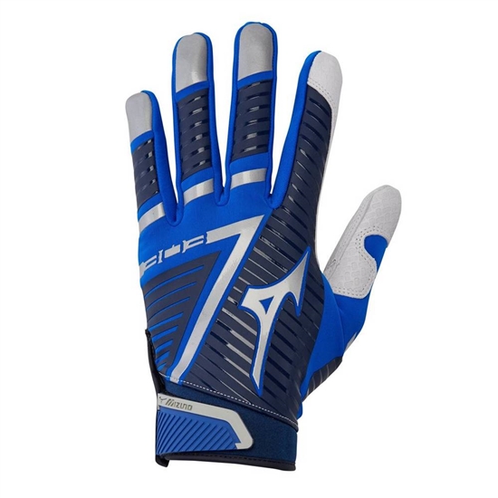 Gloves Mizuno B-130 Adult Baseball Batting Panske Námornícka Modrá / Kráľovská Modrá | 6704521-RZ