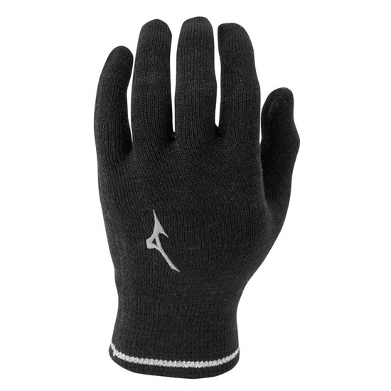 Gloves Mizuno Breath Thermo Knit Damske Čierne | 2537186-NP