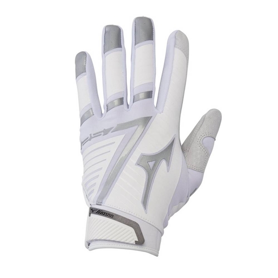 Gloves Mizuno F-257 Softball Batting Damske Biele / Strieborne | 3205497-PU