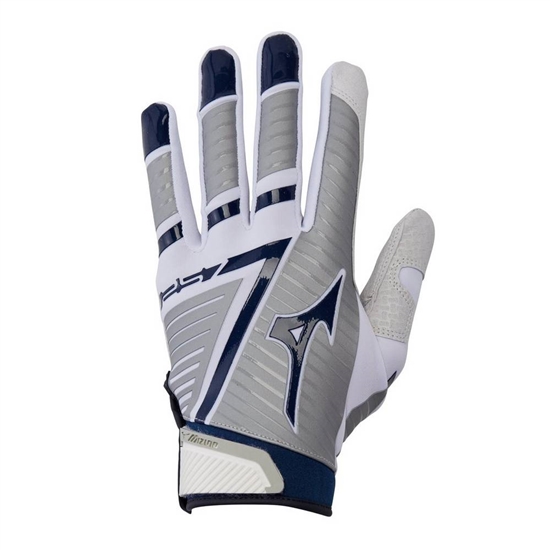 Gloves Mizuno F-257 Softball Batting Damske Biele / Námornícka Modrá | 4763802-RA