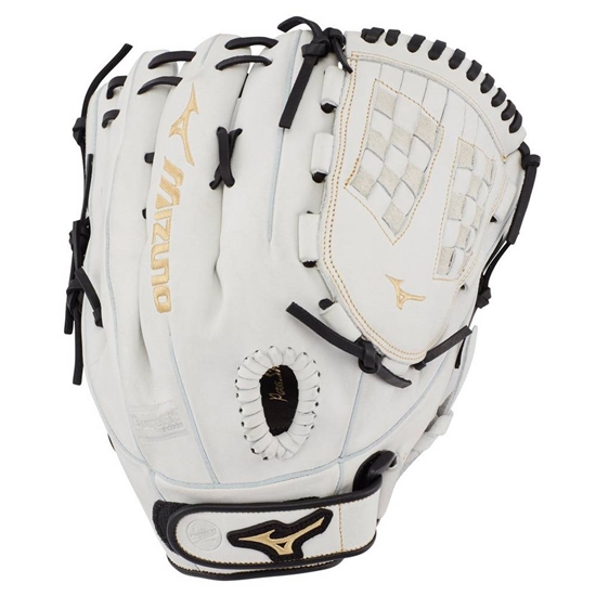 Gloves Mizuno MVP Prime Fastpitch Softball Glove 12.5" Damske Biele / Čierne | 7459268-OC