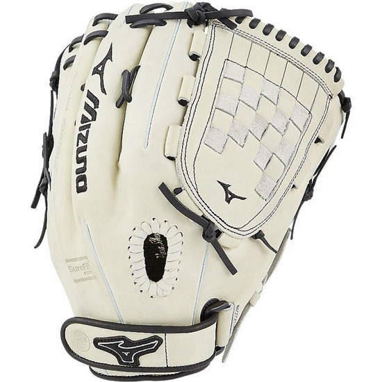 Gloves Mizuno MVP Prime SE Fastpitch Softball Glove 13" Damske Strieborne / Čierne | 0567389-GS