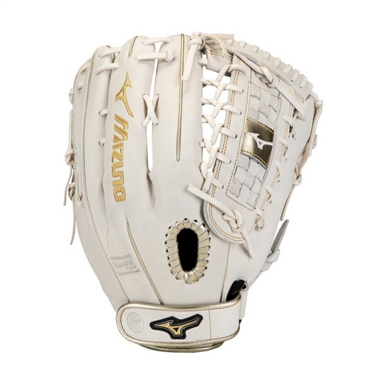 Gloves Mizuno MVP Prime SE Fastpitch Softball Glove 13" Damske Biele / Zlate | 2095347-FQ