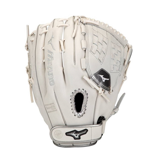 Gloves Mizuno MVP Prime SE Fastpitch Softball Glove 12.5" Damske Biele / Strieborne | 6514397-OV