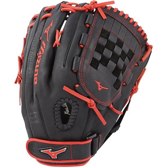 Gloves Mizuno MVP Prime SE Fastpitch Softball Glove 13" Damske Čierne / Červené | 6825014-AV