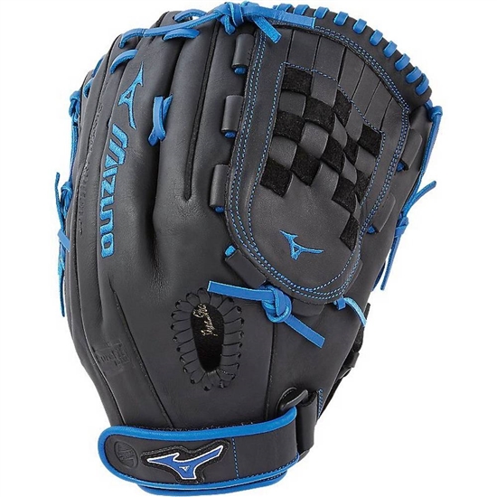 Gloves Mizuno MVP Prime SE Fastpitch Softball Glove 13" Damske Čierne / Kráľovská Modrá | 8029437-M