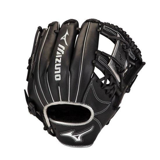 Gloves Mizuno MVP Prime SE Infield Baseball Glove 11.5" Damske Čierne / Strieborne | 4129058-MW