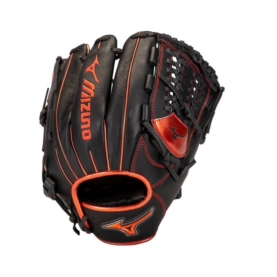 Gloves Mizuno MVP Prime SE Infield Baseball Glove 11.75" Damske Čierne / Červené | 5016839-MI