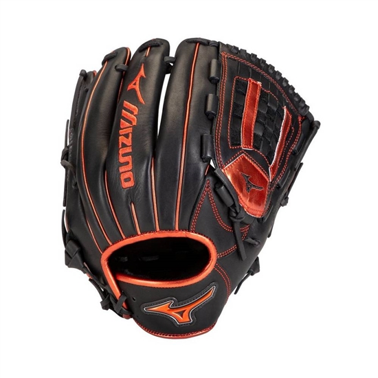 Gloves Mizuno MVP Prime SE Pitcher Baseball Glove 12" Panske Čierne / Červené | 1635908-SD