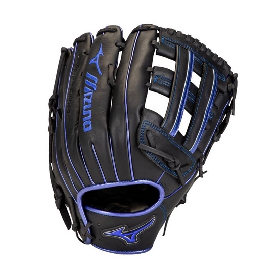 Gloves Mizuno MVP Prime SE Slowpitch Softball Glove 13" Damske Čierne / Kráľovská Modrá | 1286049-P