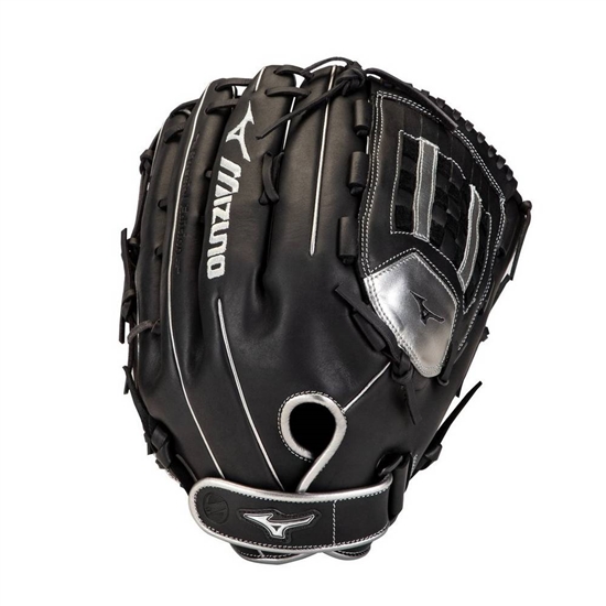 Gloves Mizuno MVP Prime SE Slowpitch Softball Glove 14" Panske Čierne / Strieborne | 1384029-UN